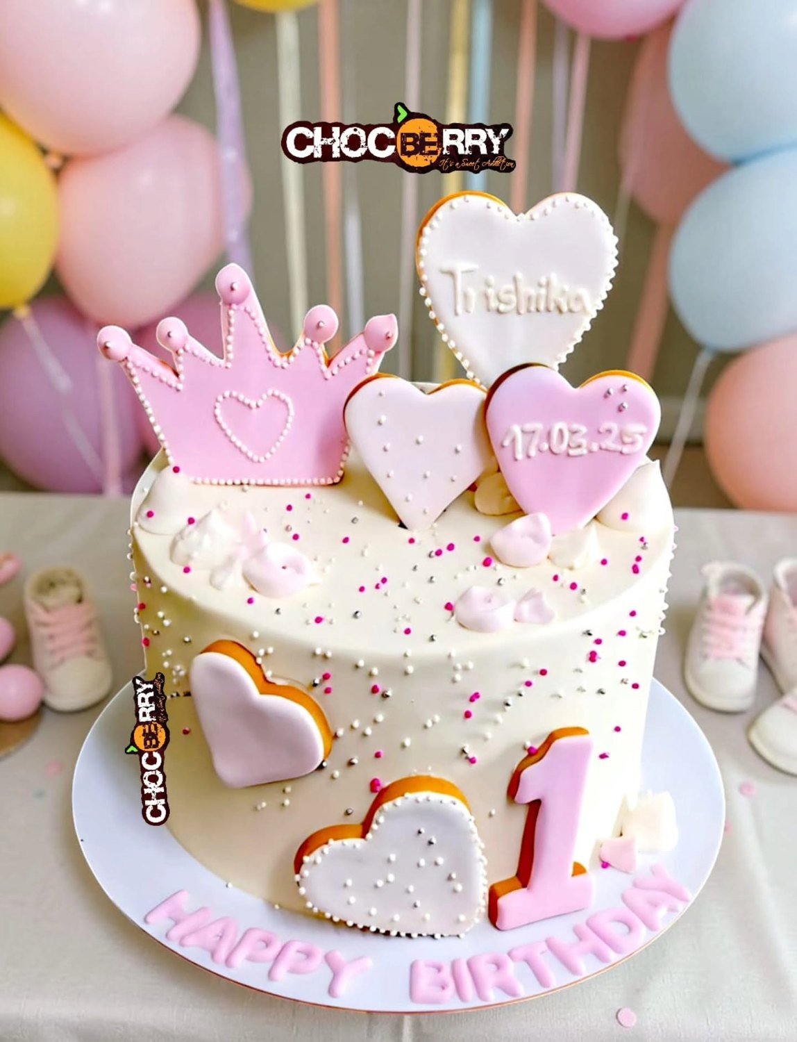 Princess birthday cake by ChocoBerry